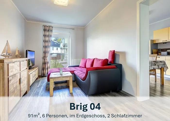Peenemuende, Seglerhafen St Brig 02 & 04 公寓 *